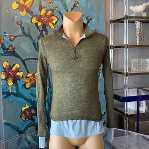 Layered sweater by William Gruber “Velvet Men” szL